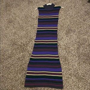 Dolan mockneck sleeveless knit midi dress, NWOT